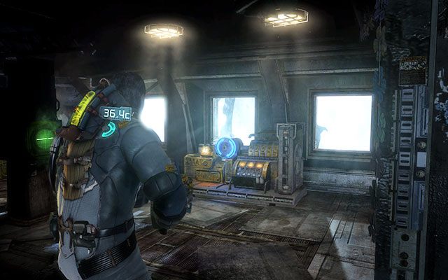 Dostaniesz się do kolejnego pomieszczenia, gdzie ponownie będziesz mógł się ogrzać - 8 - Off the Grid - Search for survivors | 8, 9 - Off the Grid / Onward - Dead Space 3 - poradnik do gry