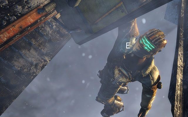 Wyjdź po drabinie na górę i idź przed siebie - Find Ellie and herc rew | 8, 9 - Off the Grid / Onward | Dead Space 3 - Dead Space 3 - poradnik do gry