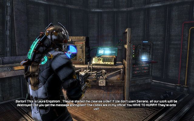 Możesz teraz bezpiecznie przejść na drugą stronę - Restore power and override the lock-down | C.M.S. Greely - zadanie poboczne - Dead Space 3 - poradnik do gry