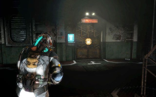 Opuść pomieszczenie i skręć w lewo, w stronę odblokowanej windy, która zabierze Cię na wyższy poziom - Investigate the Conning Tower | Conning Tower - zadanie poboczne | Dead Space 3 - Dead Space 3 - poradnik do gry