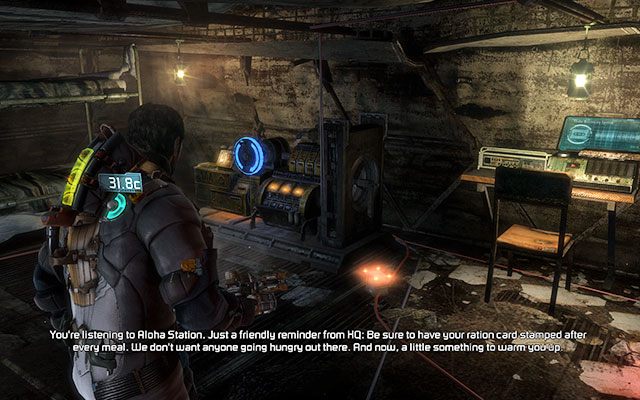 Po przejściu obok ogromnej bramy, do której początkowo nie masz dostępu, dotrzesz do kolejnego pomieszczenia z generatorem - Rozdział 8 | Sekrety | Dead Space 3 - Dead Space 3 - poradnik do gry