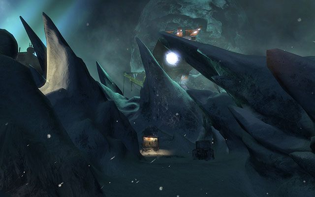 Po krótkiej wędrówce dotrzesz do wejścia do części przejściowej ośrodka - Find a way into the facility | 14 - Everything Has Its Place | Dead Space 3 - Dead Space 3 - poradnik do gry