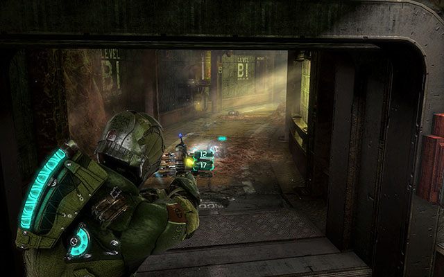 Zabierz klucz dostępu [Research Facility Key], który udostępni Ci Ellie - znajdziesz go w niewielkim otworze w budce, w którym przebywa Twoja towarzyszka - po czym opuść laboratorium - Collect the Rosetta samples - Biology sector | 14 - Everything Has Its Place - Dead Space 3 - poradnik do gry