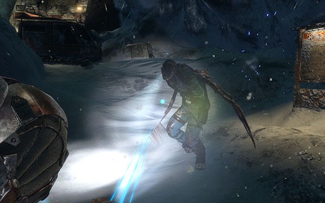 Biegnij dalej w stronę wejścia do kolejnej części placówki - Collect the Rosetta samples - Geology sector | 14 - Everything Has Its Place - Dead Space 3 - poradnik do gry