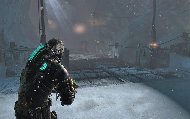 Na skrzyni, po prawej stronie przy wejściu na most - Rozdział 15 | Sekrety | Dead Space 3 - Dead Space 3 - poradnik do gry
