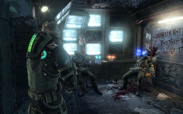 Na biurku wewnątrz pomieszczenia z monitoringiem - Rozdział 15 | Sekrety | Dead Space 3 - Dead Space 3 - poradnik do gry