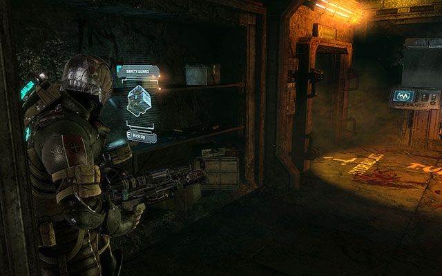 Na szafce po lewej, w pomieszczeniu z interfejsem, którym otworzysz dalsze przejście - Rozdział 16 | Sekrety | Dead Space 3 - Dead Space 3 - poradnik do gry