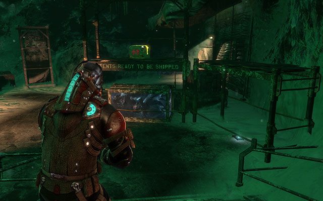 Pod rusztowaniem po prawej stronie - Rozdział 16 | Sekrety | Dead Space 3 - Dead Space 3 - poradnik do gry