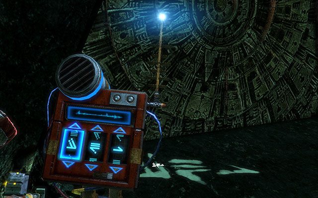 Po dotarciu do rozwidlenia udaj się po kładce w prawo - Bring the codex to the Machine #1 | 16, 17 - What Lies Below / A Strange City - Dead Space 3 - poradnik do gry