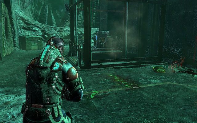 Kiedy wyeliminujesz wszelkie zagrożenie udaj się dalej, aż dotrzesz do windy - by ją aktywować musisz uruchomić generator - Align the Power Array | 18, 19 - Kill or Be Killed / Endings | Dead Space 3 - Dead Space 3 - poradnik do gry