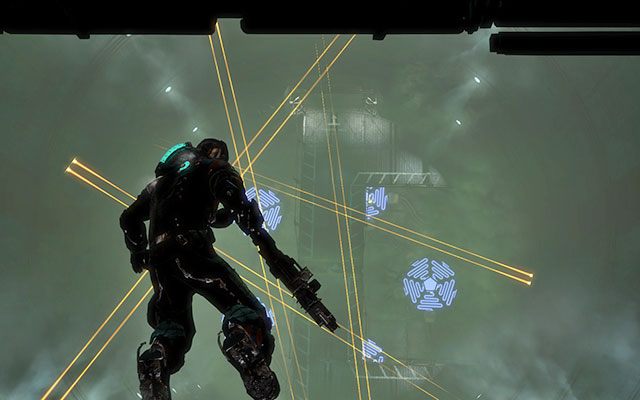 Na samym dole przejdź przez jedyne dostępne wrota - Artifact Storage - Investigate Artifact Storage | Zadania poboczne - inne - Dead Space 3 - poradnik do gry