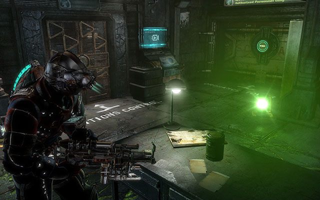 Kieruj się dalej do przodu, eliminując wszelkie zagrożenie, na które natrafisz - Artifact Storage - Investigate Artifact Storage | Zadania poboczne - inne - Dead Space 3 - poradnik do gry