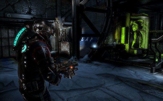 Nie przejmuj się zamkniętymi Nekromorfami - nie zaatakują Cię - Artifact Storage - Investigate Artifact Storage | Zadania poboczne - inne - Dead Space 3 - poradnik do gry