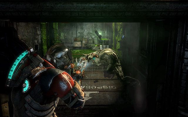 Udaj się do odblokowanego wyjścia po drodze dokładnie przeszukując napotkane szafki - Artifact Storage - Investigate Artifact Storage | Zadania poboczne - inne - Dead Space 3 - poradnik do gry