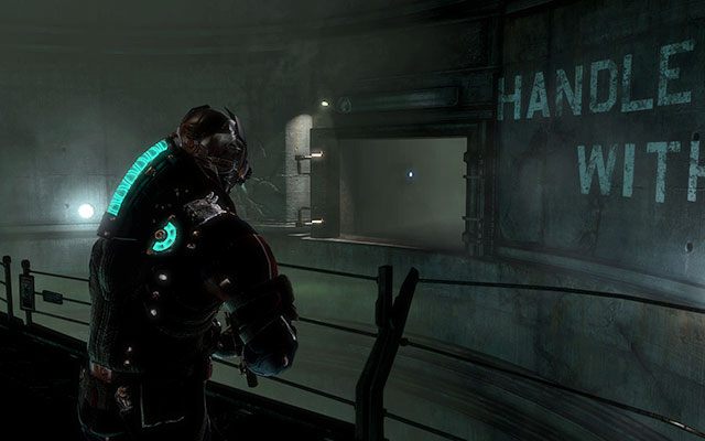 Na ścianie we wnęce po lewej stronie, w drugim silosie - Rozdział 17 | Sekrety | Dead Space 3 - Dead Space 3 - poradnik do gry