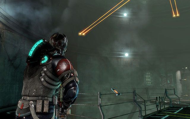 Log dryfuje tuż nad kładką na samym dole w drugim silosie - Rozdział 17 | Sekrety | Dead Space 3 - Dead Space 3 - poradnik do gry