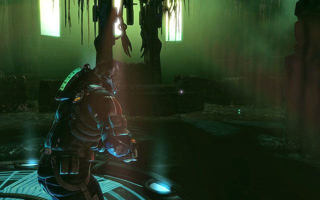 Tuż przy posągu na środku pomieszczenia - Rozdział 17 | Sekrety | Dead Space 3 - Dead Space 3 - poradnik do gry