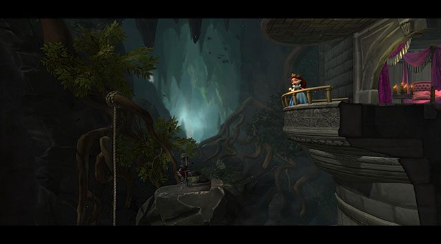 Wysłuchaj córki króla, która w zamian za amulet życzy sobie skarb pilnowany przez smoka - The Knight | Obszary dla określonych bohaterów w The Cave - The Cave - poradnik do gry