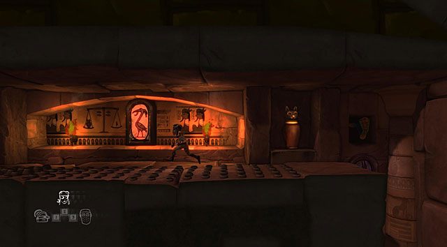 Przejdź podróżniczką przez nowo otwarte przejście i przy pomocy specjalnej umiejętności podciągnij się poziom wyżej - The Adventurer | Obszary dla określonych bohaterów w The Cave - The Cave - poradnik do gry