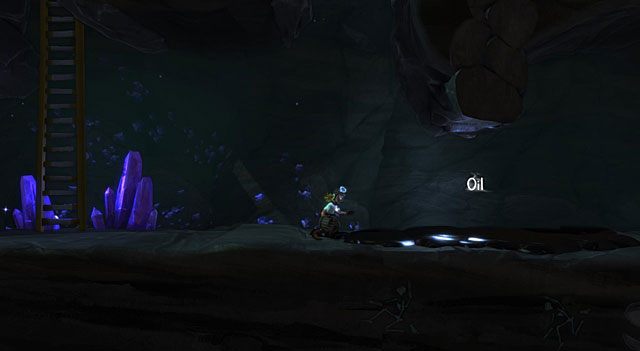 Postacią z przyszłości zabierz wiadro (Bucket) z postumentu pod obrazem - The Time Traveller | Obszary dla określonych bohaterów w The Cave - The Cave - poradnik do gry