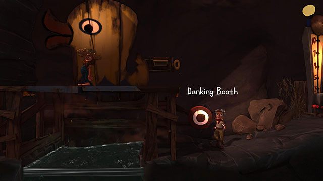 Wejdź na zapadnię nad wodą - The Hillbilly | Obszary dla określonych bohaterów w The Cave - The Cave - poradnik do gry