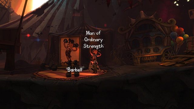 Idź znowu pod karuzelę - The Hillbilly | Obszary dla określonych bohaterów w The Cave - The Cave - poradnik do gry