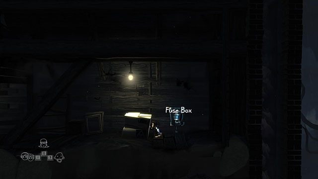 Po prawej stronie poddasz leży karton - The Twins | Obszary dla określonych bohaterów w The Cave - The Cave - poradnik do gry