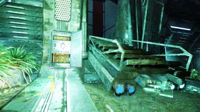 Po przedostaniu się przez kolejny budynek i wyjściu na zewnątrz napotkasz Spottera - Odnajdź laboratorium Cell | Safeties Off | Crysis 3 - Crysis 3 - poradnik do gry