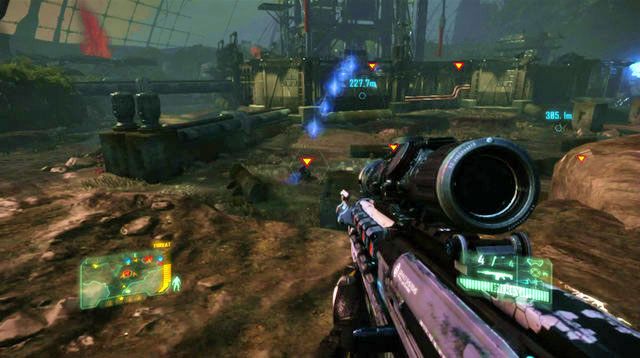 Przejdź przez otwarte przejście i weź jeden z dwóch pojazdów po lewej stronie - Dostań się do centrum dowodzenia CELL | Red Star Rising | Crysis 3 - Crysis 3 - poradnik do gry