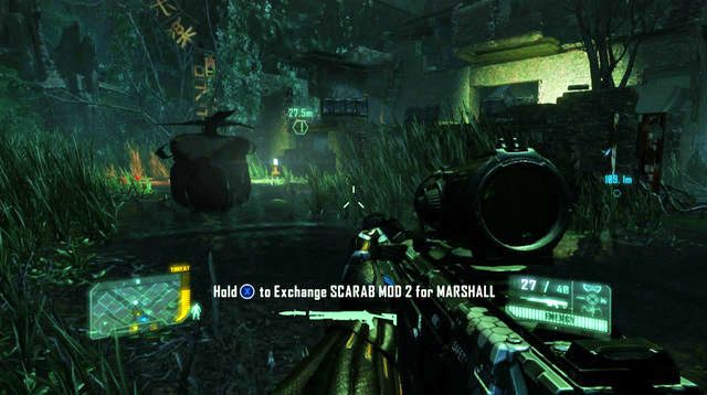 Idąc dalej spotkasz kolejną dużą grupę przeciwników - Dotrzyj do parku | Safeties Off | Crysis 3 - Crysis 3 - poradnik do gry