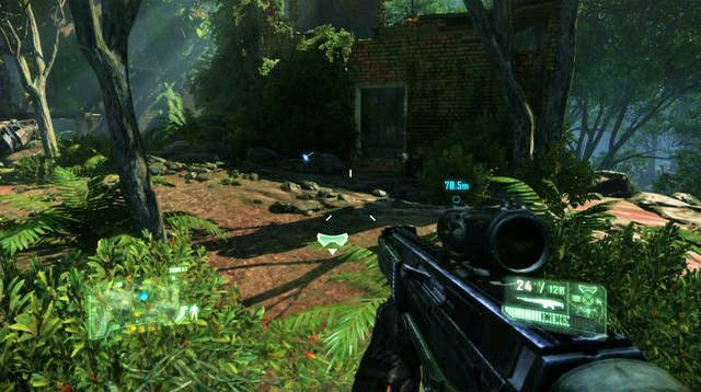 Po prawej stronie tego pomieszczenia skorzystaj z liny zjazdowej, by przedostać się do budynku po prawej stronie - Dotrzyj do Mindcarriera | Red Star Rising | Crysis 3 - Crysis 3 - poradnik do gry