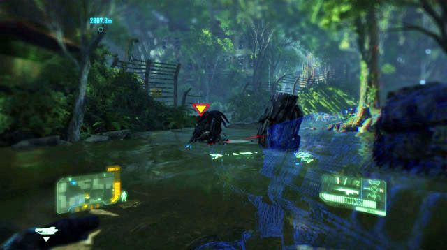 Po oczyszczeniu terenu, zeskocz niżej i użyj panelu Mindecarriera - Dotrzyj do Mindcarriera | Red Star Rising | Crysis 3 - Crysis 3 - poradnik do gry