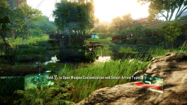 Idąc w kierunku celu natkniesz się na następne pole minowe - Spotkaj się z Psycho | Welcome to the Jungle | Crysis 3 - Crysis 3 - poradnik do gry