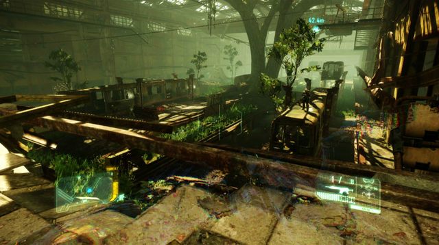 Otwórz kolejne drzwi i podążaj tunelem - Dotrzyj do północnej stacji kolejowej | Welcome to the Jungle | Crysis 3 - Crysis 3 - poradnik do gry