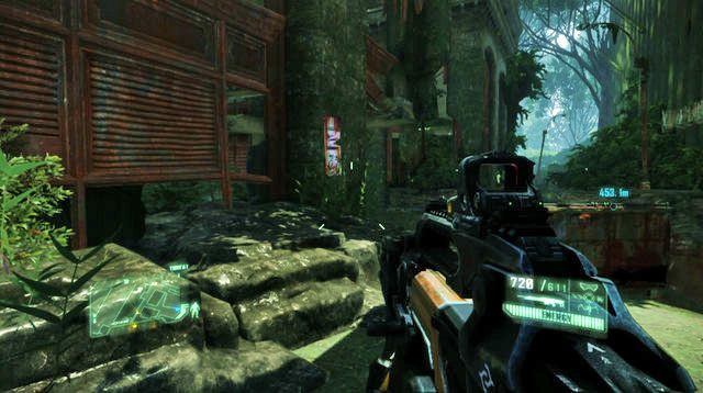 Wejdź na wzniesienie po prawej stronie i idź przed siebie - Dostań się do Systemu-X | The Root of All Evil | Crysis 3 - Crysis 3 - poradnik do gry