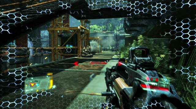 Na końcu kanału rozbrój minę blokującą dalsze przejście - Dostań się do Systemu-X | The Root of All Evil | Crysis 3 - Crysis 3 - poradnik do gry