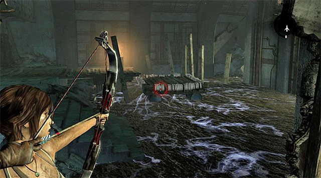 Dla odmiany skieruj się teraz w prawo - Zalany skarbiec | Opcjonalne grobowce - Shipwreck Beach | Solucja Tomb Raider - Tomb Raider - poradnik do gry