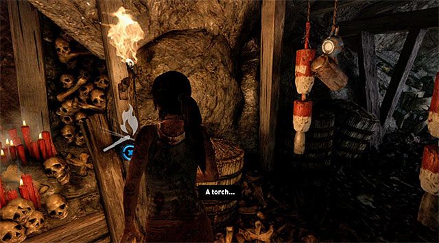 Możesz już przystąpić do eksploracji pierwszej lokacji gry, czyli Scavengers Den (Jaskinia szaleńca) - 1 - Przetrwaj | 1 - Przetrwaj, 2 - Siła woli | Solucja Tomb Raider - Tomb Raider - poradnik do gry