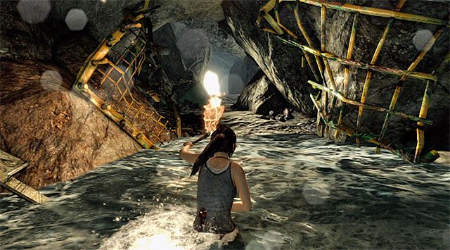 Ruszaj w stronę nowo odblokowanego przejścia - 2 - Siła woli - Znajdź wyjście | 1 - Przetrwaj, 2 - Siła woli | Tomb Raider - Tomb Raider - poradnik do gry