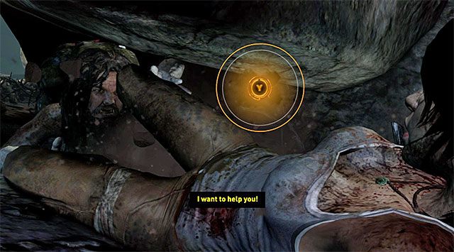 Przygotuj się, bo już wkrótce czeka Cię drugie spotkanie z dzikusem - 2 - Siła woli - Znajdź wyjście | 1 - Przetrwaj, 2 - Siła woli | Tomb Raider - Tomb Raider - poradnik do gry