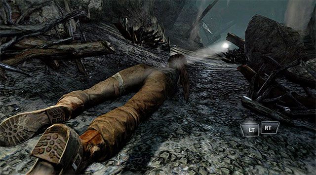 Ponownie przystąp do biegu, nie zatrzymując się nigdzie na dłużej - 2 - Siła woli - Znajdź wyjście | 1 - Przetrwaj, 2 - Siła woli | Tomb Raider - Tomb Raider - poradnik do gry