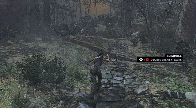 Aktualny cel Twojej podróży to ruiny zlokalizowane na północny-wschód stąd - Dołącz do Whitmana | 5 - Nie zatrzymuj się | Solucja Tomb Raider - Tomb Raider - poradnik do gry