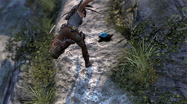 Skorzystaj z nowo utworzonego mostu linowego - Dotrzyj do sygnału dymnego | 10 - Nieczyste sumienie, 11 - Kolejny bałagan - Tomb Raider - poradnik do gry