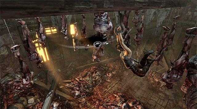 Etap ten rozpoczniesz w zupełnie nowej lokacji (Chasm Monastery - Klasztor przy rozpadlinie) i podobnie jak na samym początku gry Twoim pierwszym zadaniem będzie oswobodzenie Lary - 11 - Kolejny bałagan - Wydostań się z klasztoru | 10 - Nieczyste sumienie, 11 - Kolejny bałagan - Tomb Raider - poradnik do gry