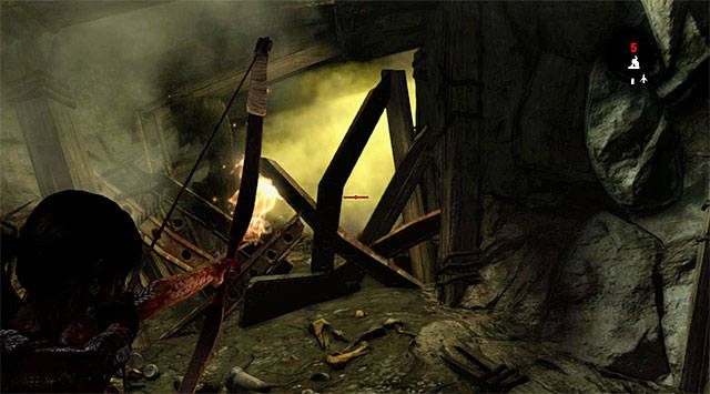 Ruszaj na wschód, wkraczając po kilku chwilach do lokacji Geothermal Caverns (Jaskinie geotermiczne) - Uratuj pojmanych członków załogi okrętu Endurance | 16 - Nikt nie zostanie z tyłu - Tomb Raider - poradnik do gry