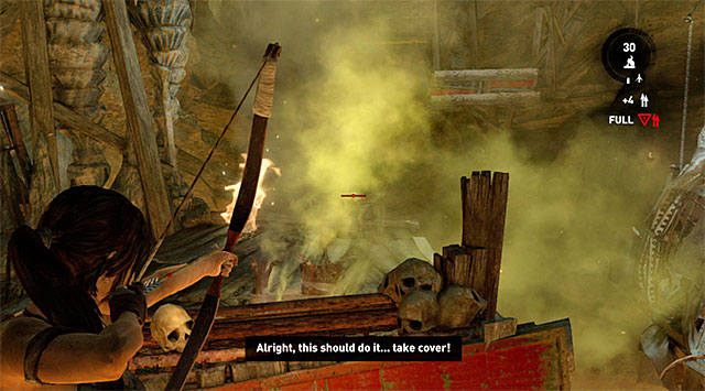Ostatnia część zagadki również jest nieco trudniejsza - Uratuj pojmanych członków załogi okrętu Endurance | 16 - Nikt nie zostanie z tyłu - Tomb Raider - poradnik do gry