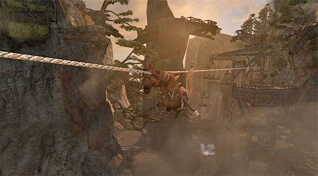 Ruszaj na północny-zachód, podążając bardzo liniową ścieżką - Znajdź drogę do plaży | 20 - Szybka droga na dół | Solucja Tomb Raider - Tomb Raider - poradnik do gry