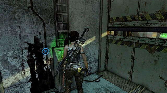 Zeskocz do częściowo zalanego korytarza, wyruszając prosto i wspinając się po chwili na nową półkę - Odkryj pradawny grobowiec | 23 - Łowca burz | Solucja Tomb Raider - Tomb Raider - poradnik do gry