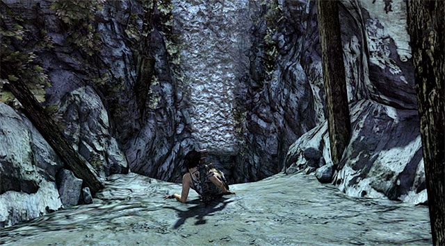 Główna bohaterka rozpocznie wkrótce nowy zjazd - Opuść teren ośrodka badawczego | 23 - Łowca burz | Solucja Tomb Raider - Tomb Raider - poradnik do gry