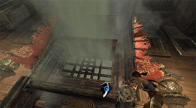 W głównej sali grobowca do rozwiązania jest nieco trudniejsza zagadka niż w poprzedniej tego typu lokacji - Sala Przejścia | Opcjonalne grobowce - Mountain Village | Solucja Tomb Raider - Tomb Raider - poradnik do gry
